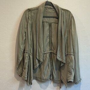 Max Jeans Olive Green Jacket Medium